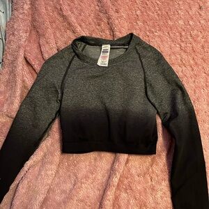 Gymshark Ombré Cropped Long Sleeve